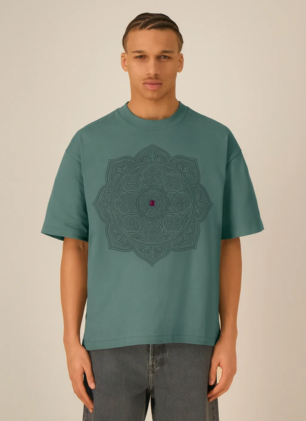 ASHER con ejemplo de estampado personalizado 1 (diseño ficticio de muestra)
