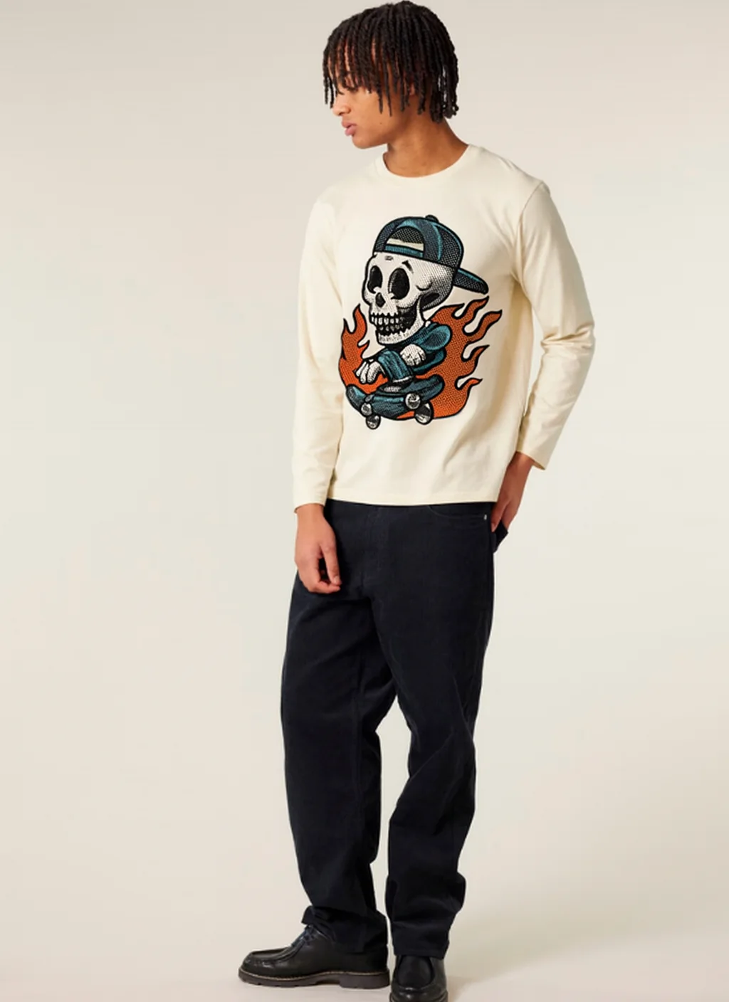 CREATOR 2.0 LONG SLEEVE con ejemplo de estampado personalizado 1 (diseño ficticio de muestra)