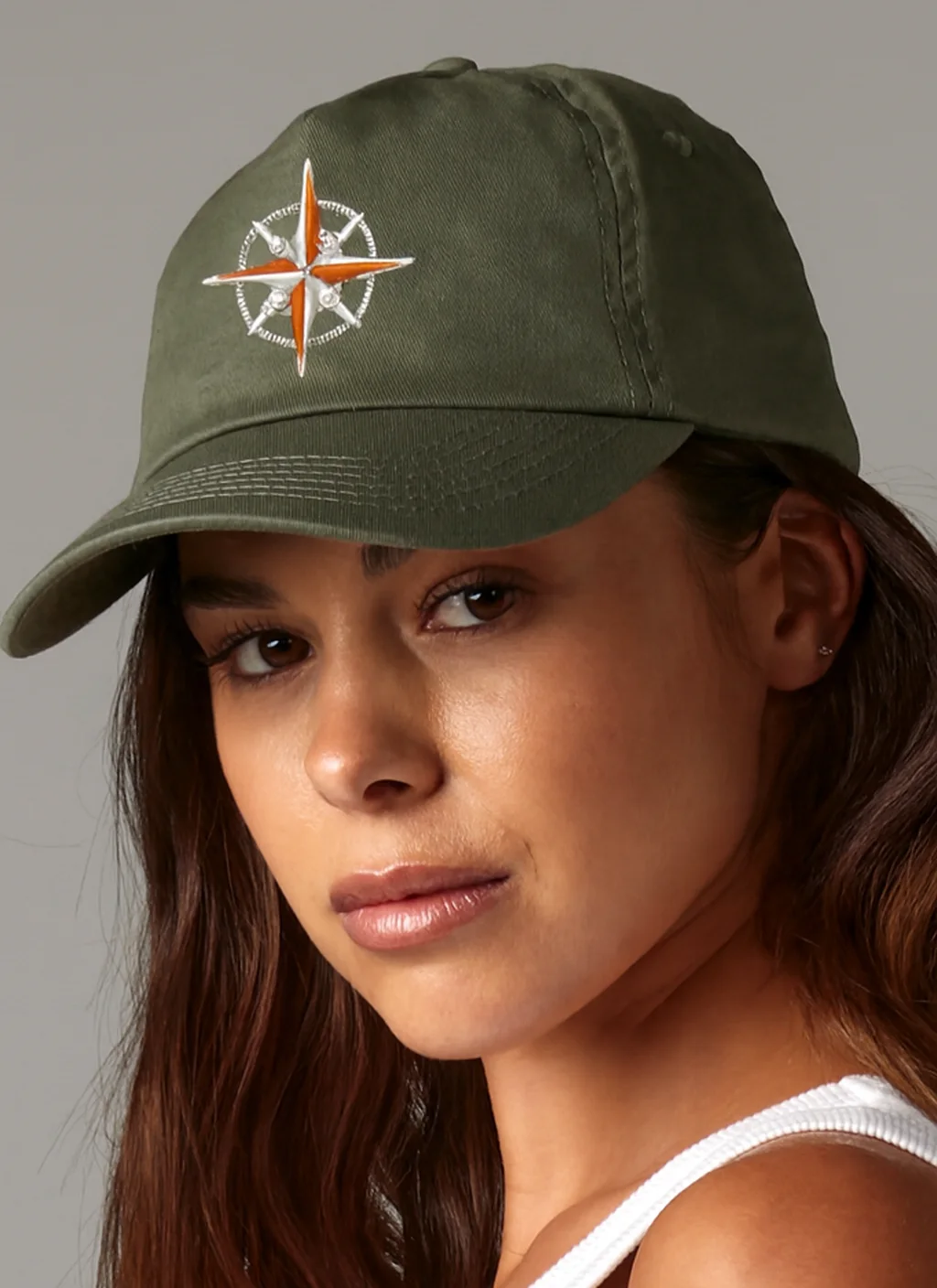 GORRA ORIGINAL con ejemplo de estampado personalizado 1 (diseño ficticio de muestra)