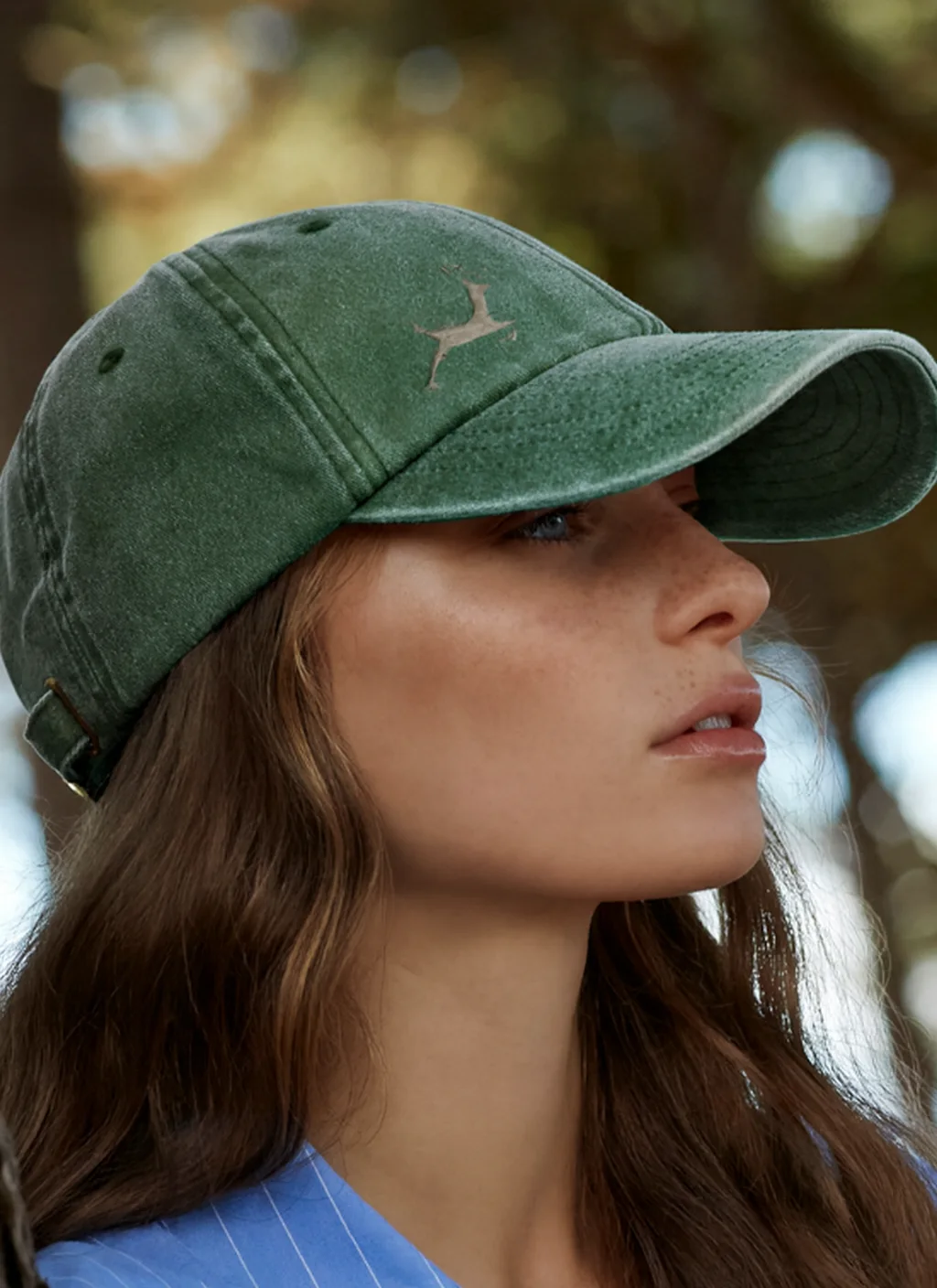 GORRA VINTAGE con ejemplo de estampado personalizado 1 (diseño ficticio de muestra)