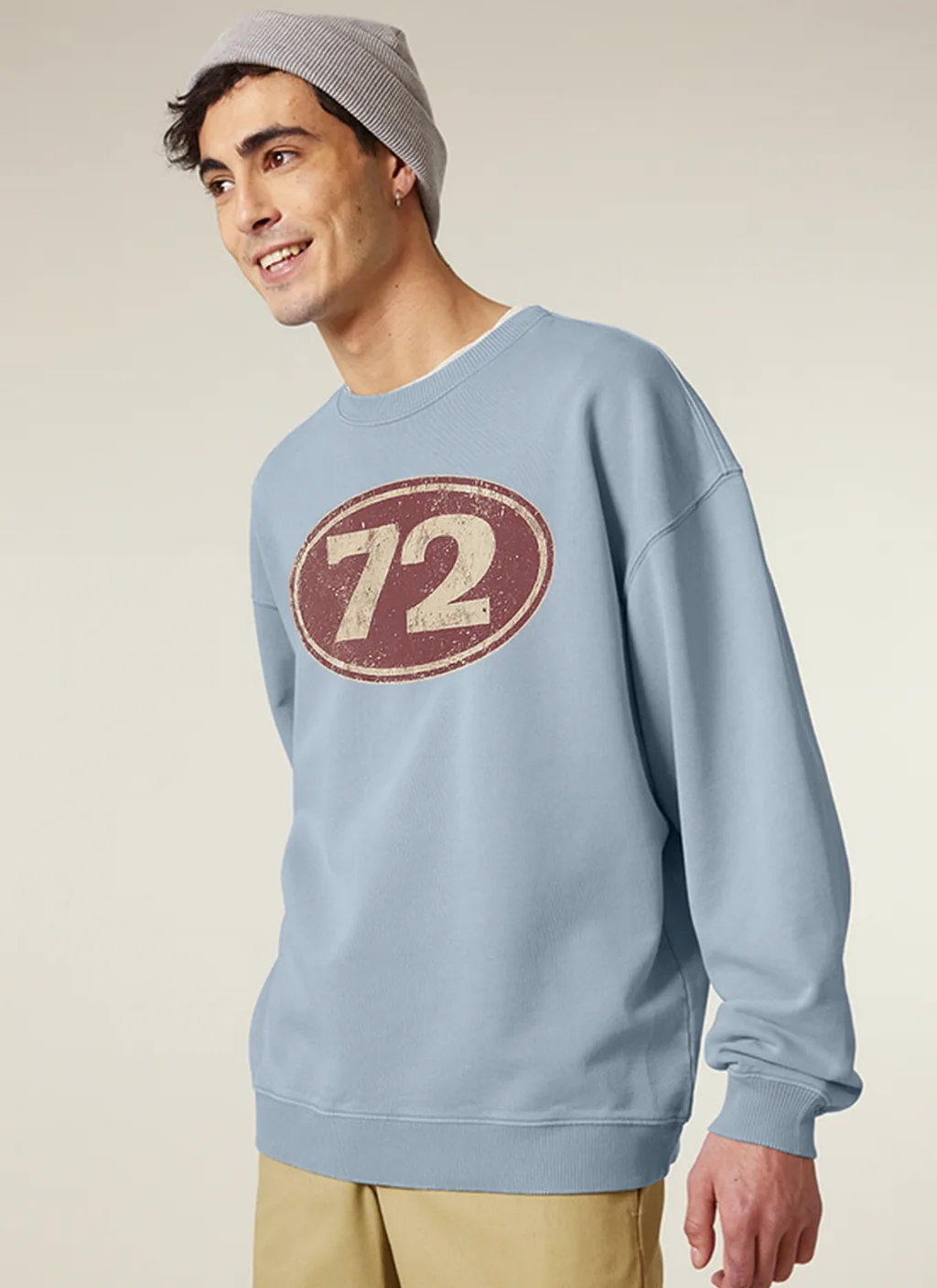 RADDER 2.0 VINTAGE con ejemplo de estampado personalizado 2 (diseño ficticio de muestra)