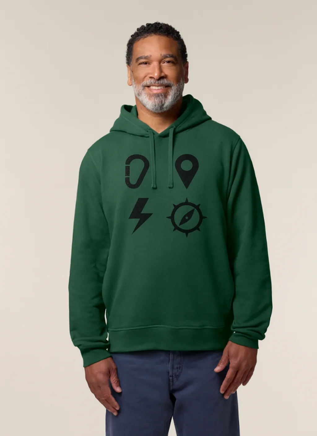 SOUNDER con ejemplo de estampado personalizado 1 (diseño ficticio de muestra)