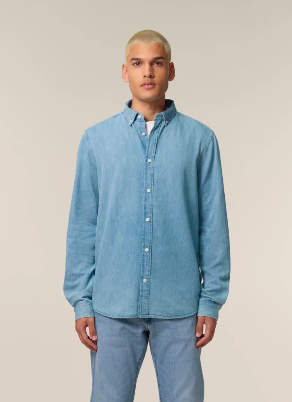 STANLEY DENIM SHIRT personalizable Medium Fit STANLEY/STELLA sin estampar