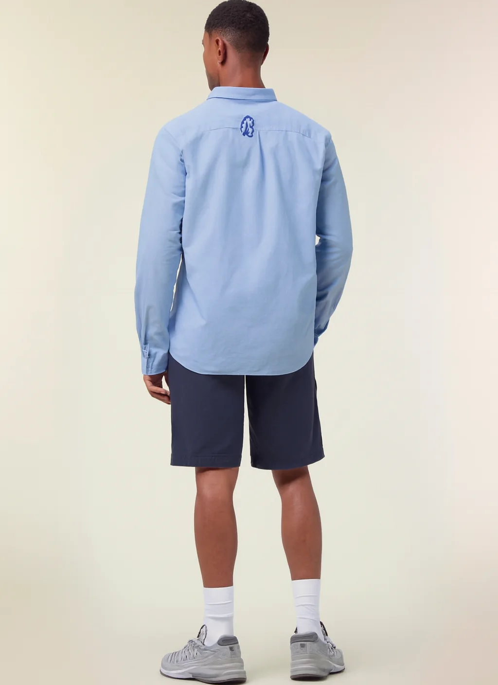 STANLEY OXFORD SHIRT con ejemplo de estampado personalizado 2 (diseño ficticio de muestra)