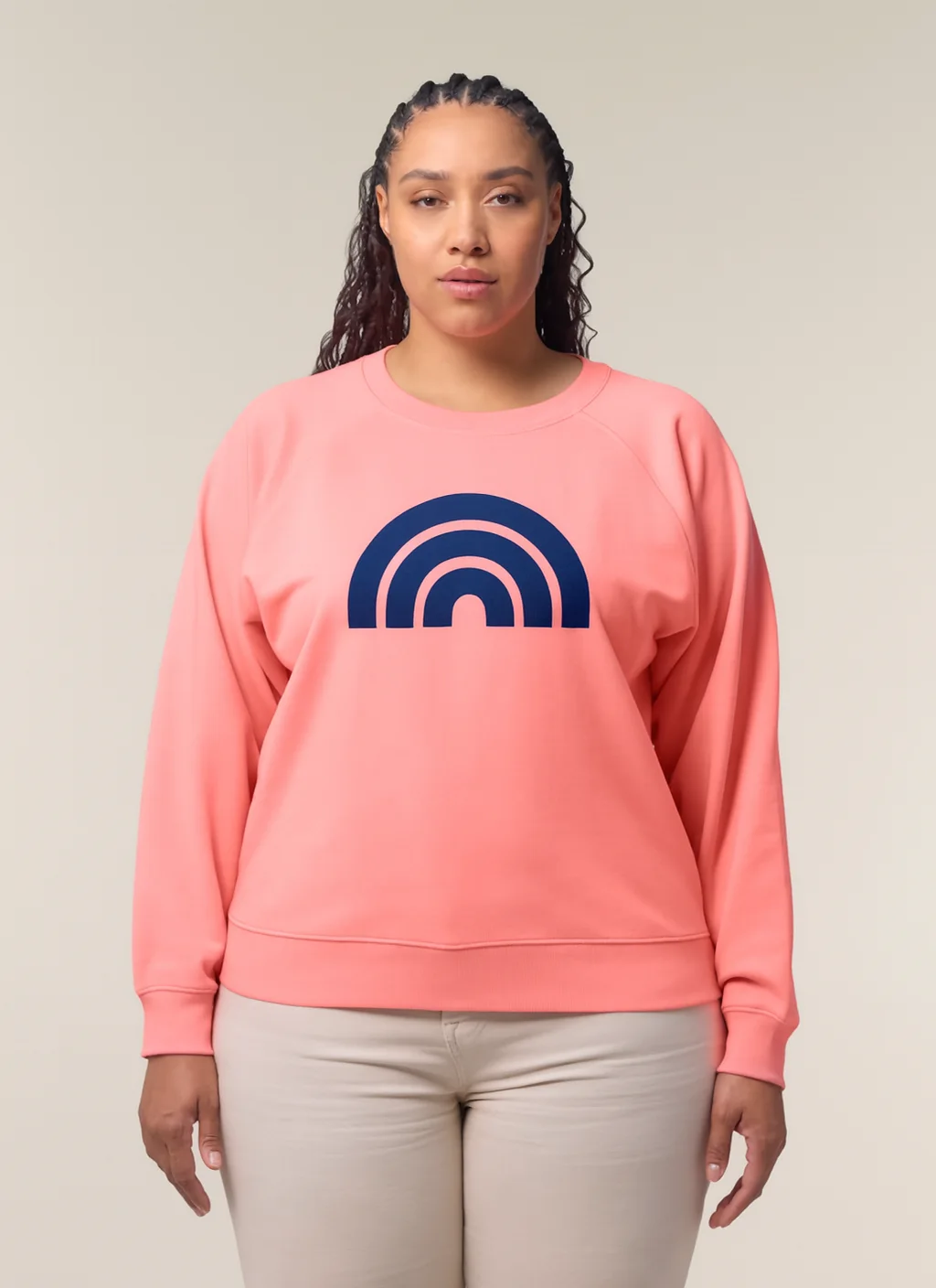 STELLA CLARA con ejemplo de estampado personalizado 1 (diseño ficticio de muestra)