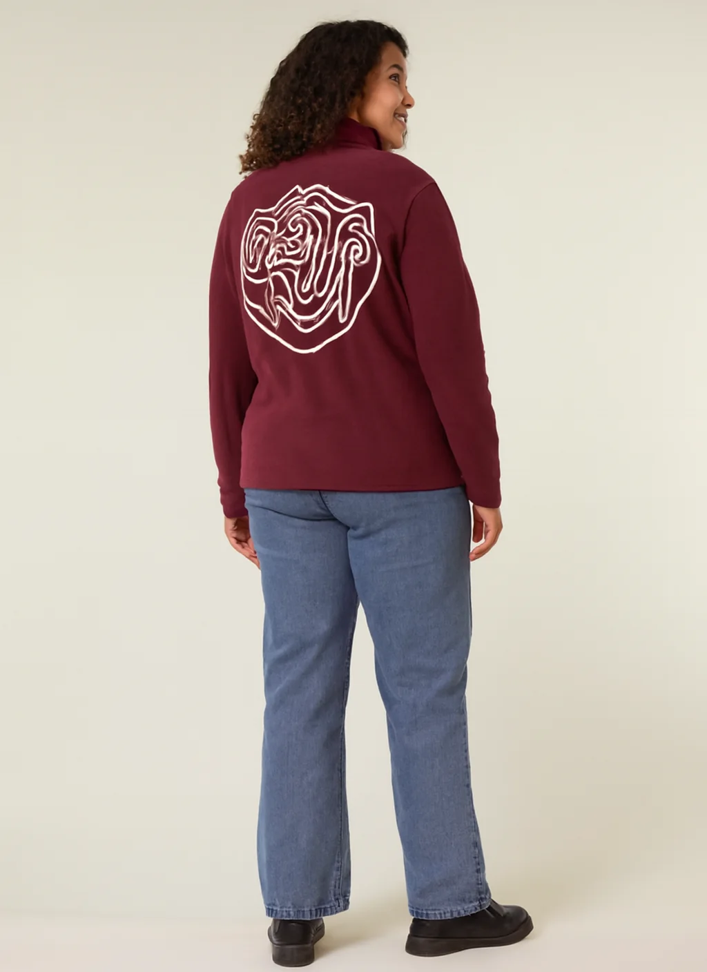 STELLA GUIDER con ejemplo de estampado personalizado 2 (diseño ficticio de muestra)