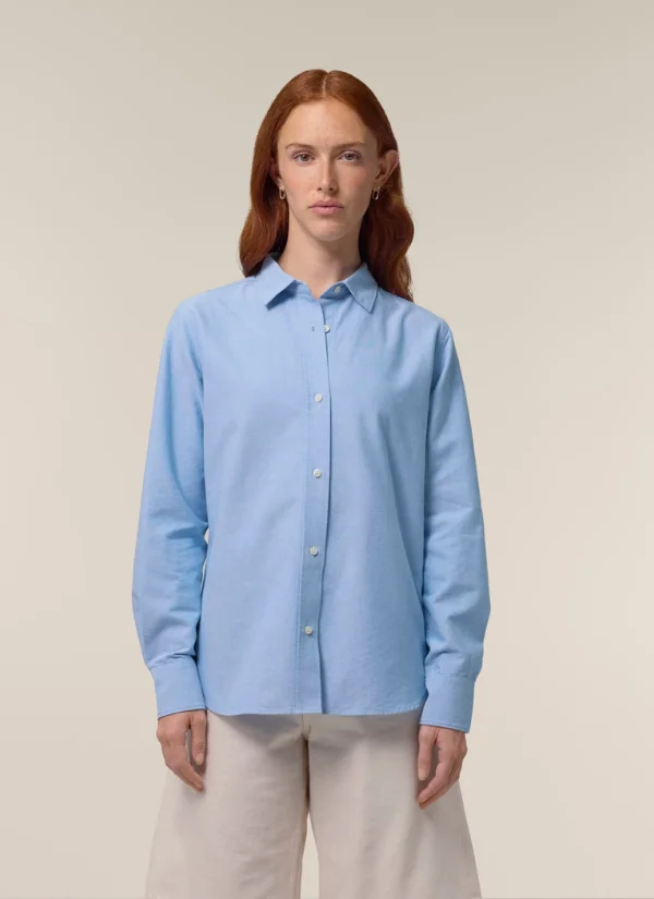 STELLA OXFORD SHIRT personalizable Medium Fit STANLEY/STELLA sin estampar
