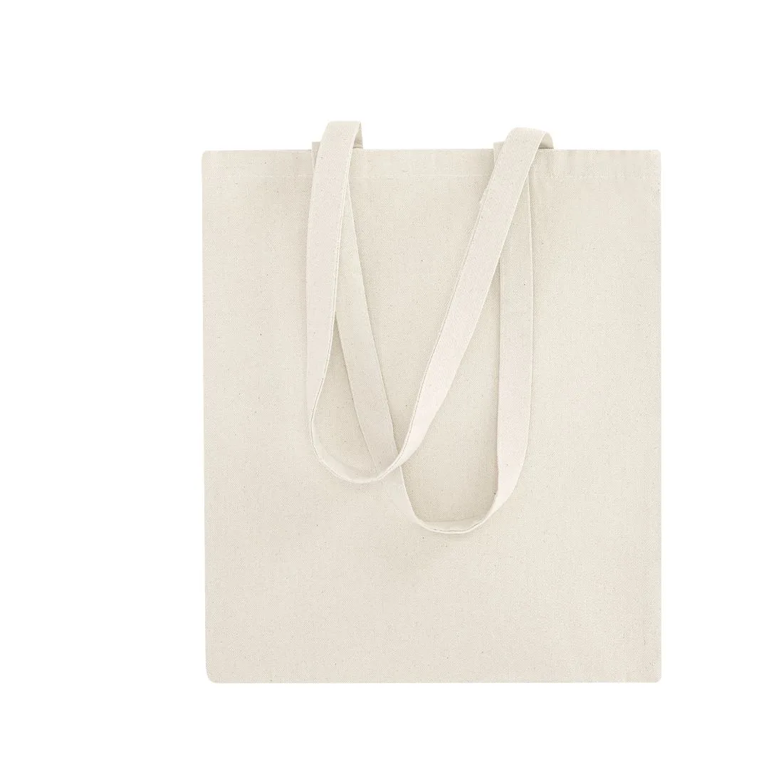 Tote bag personalizable Bolsa Larsen Makito – vista frontal