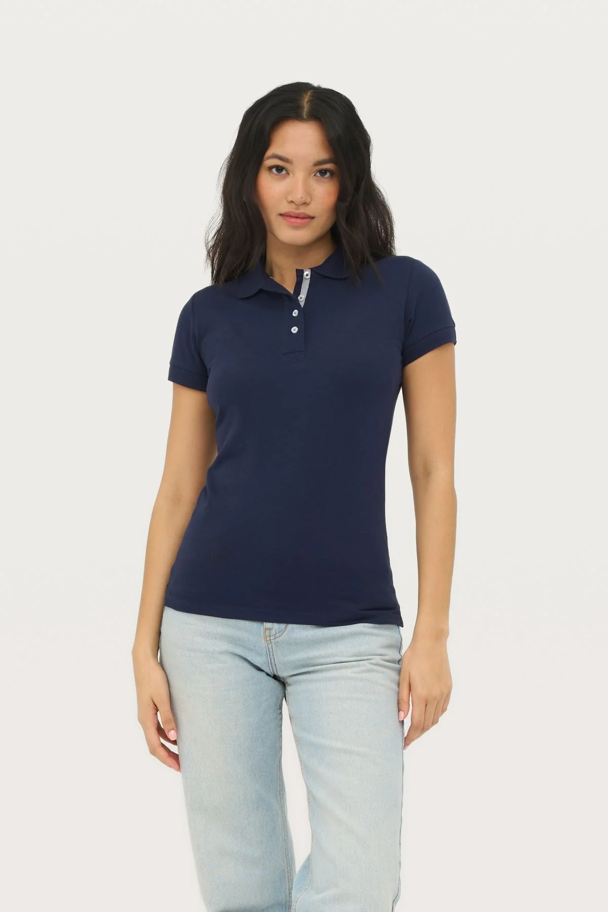 SOL'S PORTLAND WOMEN personalizable ajustado SOL'S vista frontal