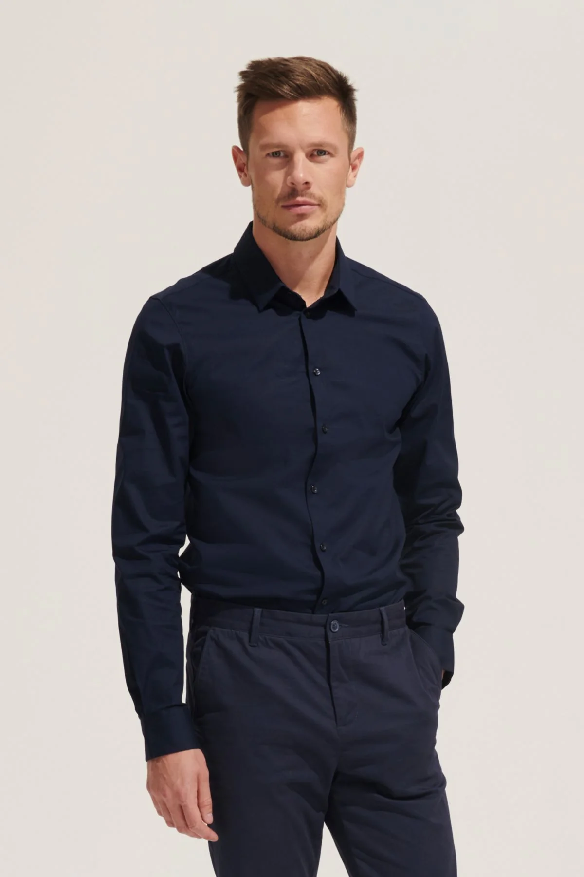 SOL'S BLAKE MEN personalizable ajustado SOL'S vista frontal