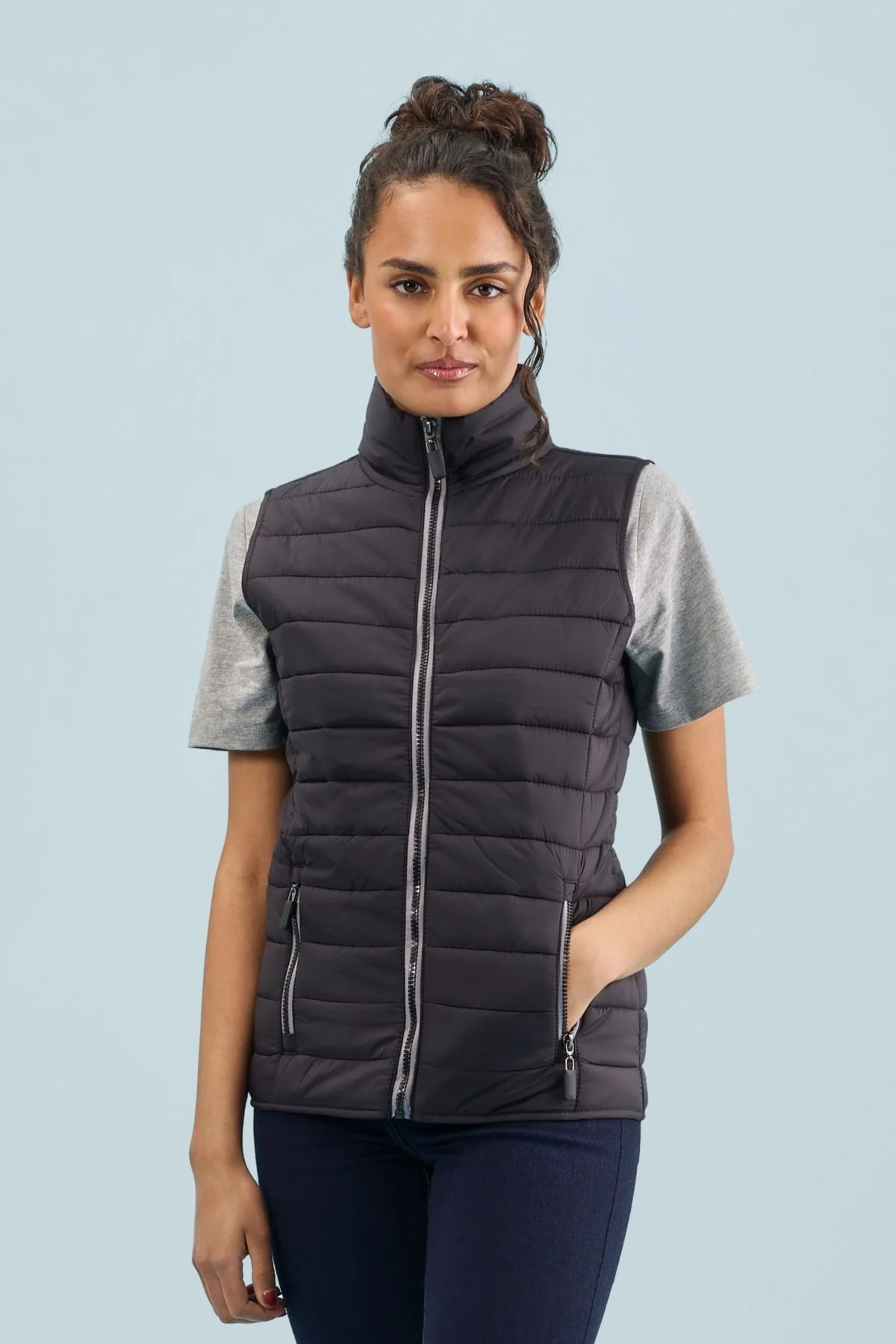 SOL'S WAVE WOMEN personalizable ajustado SOL'S vista frontal