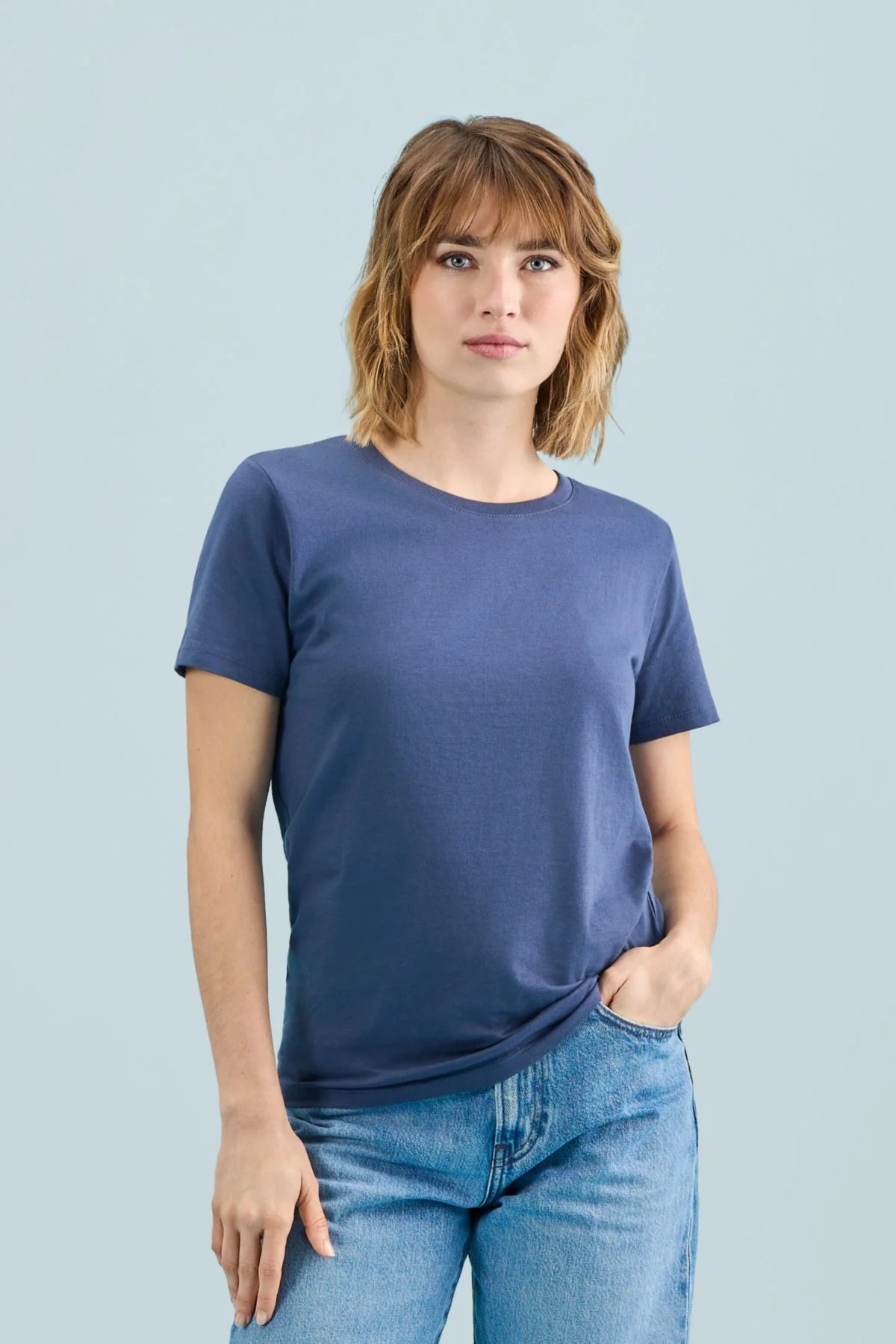 SOL'S REGENT WOMEN personalizable ajustado SOL'S vista frontal
