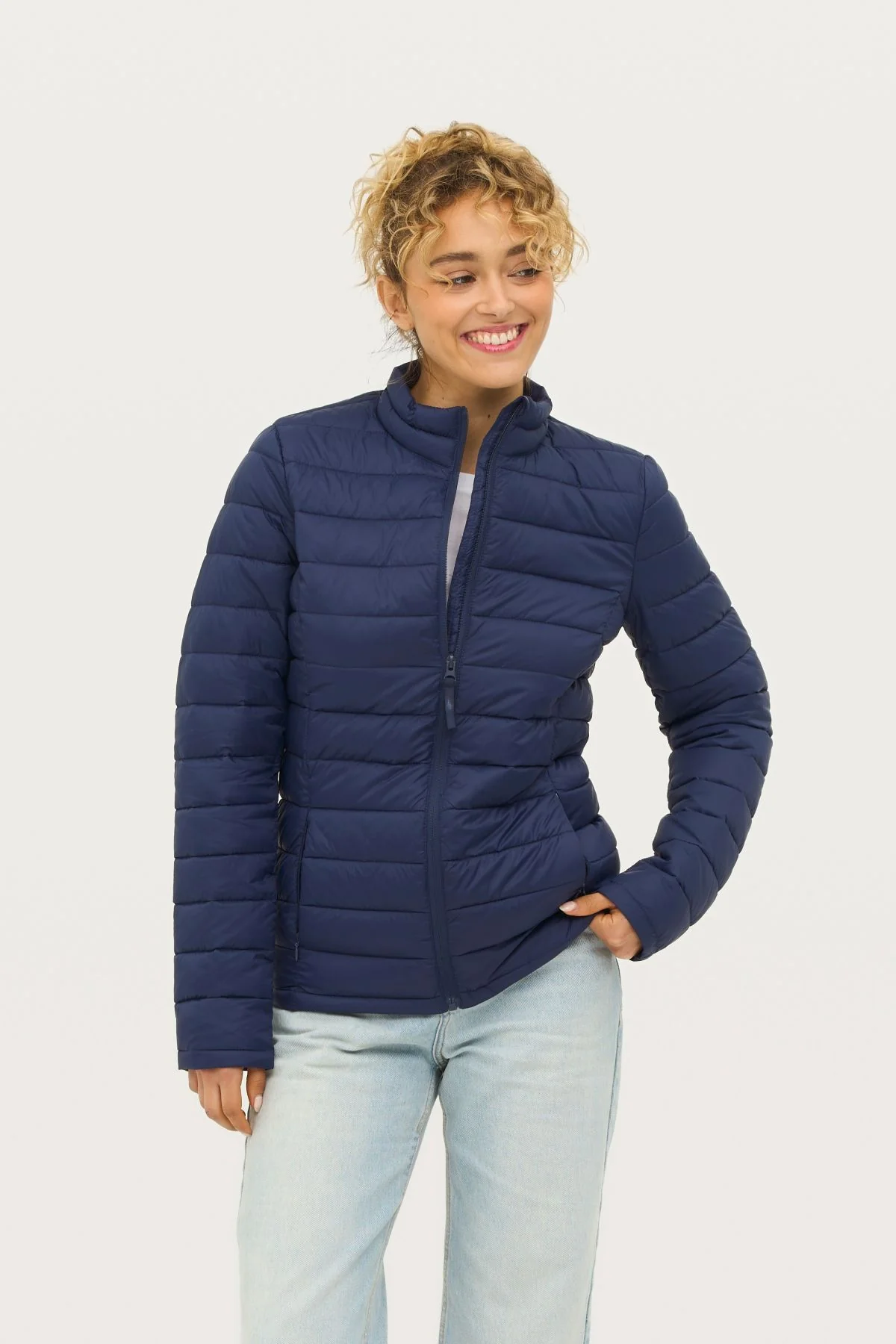 SOL'S WILSON WOMEN personalizable ajustado SOL'S vista frontal