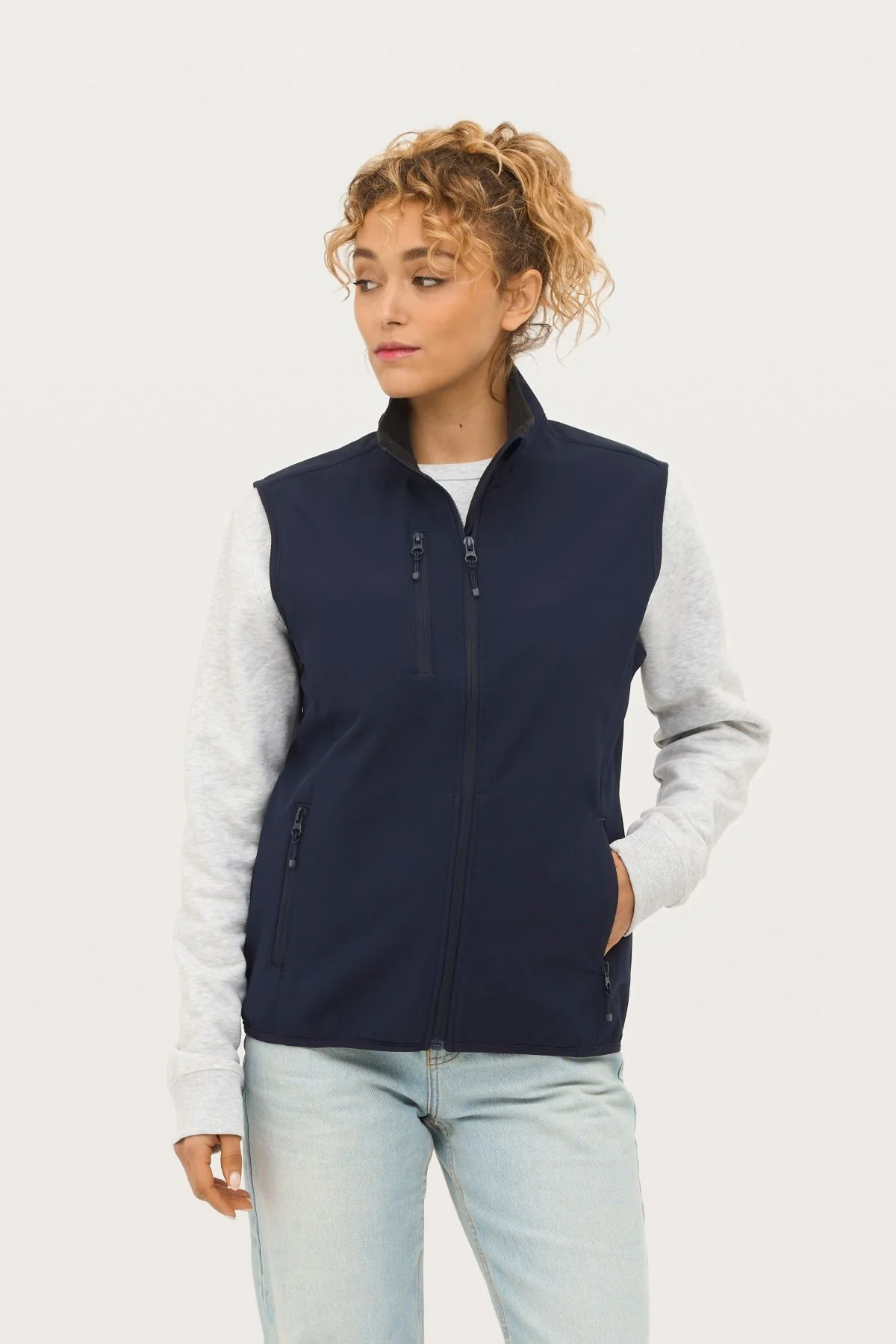 SOL'S FALCON BW WOMEN personalizable  SOL'S vista frontal