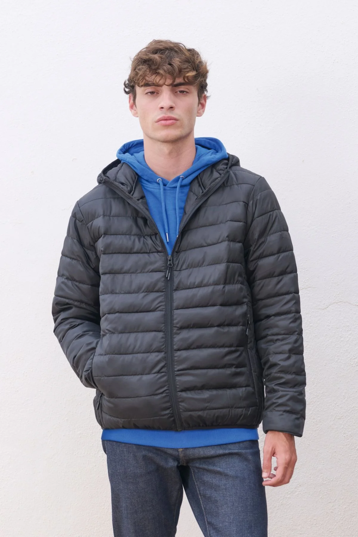 SOL'S STREAM HOODED MEN personalizable  SOL'S vista frontal