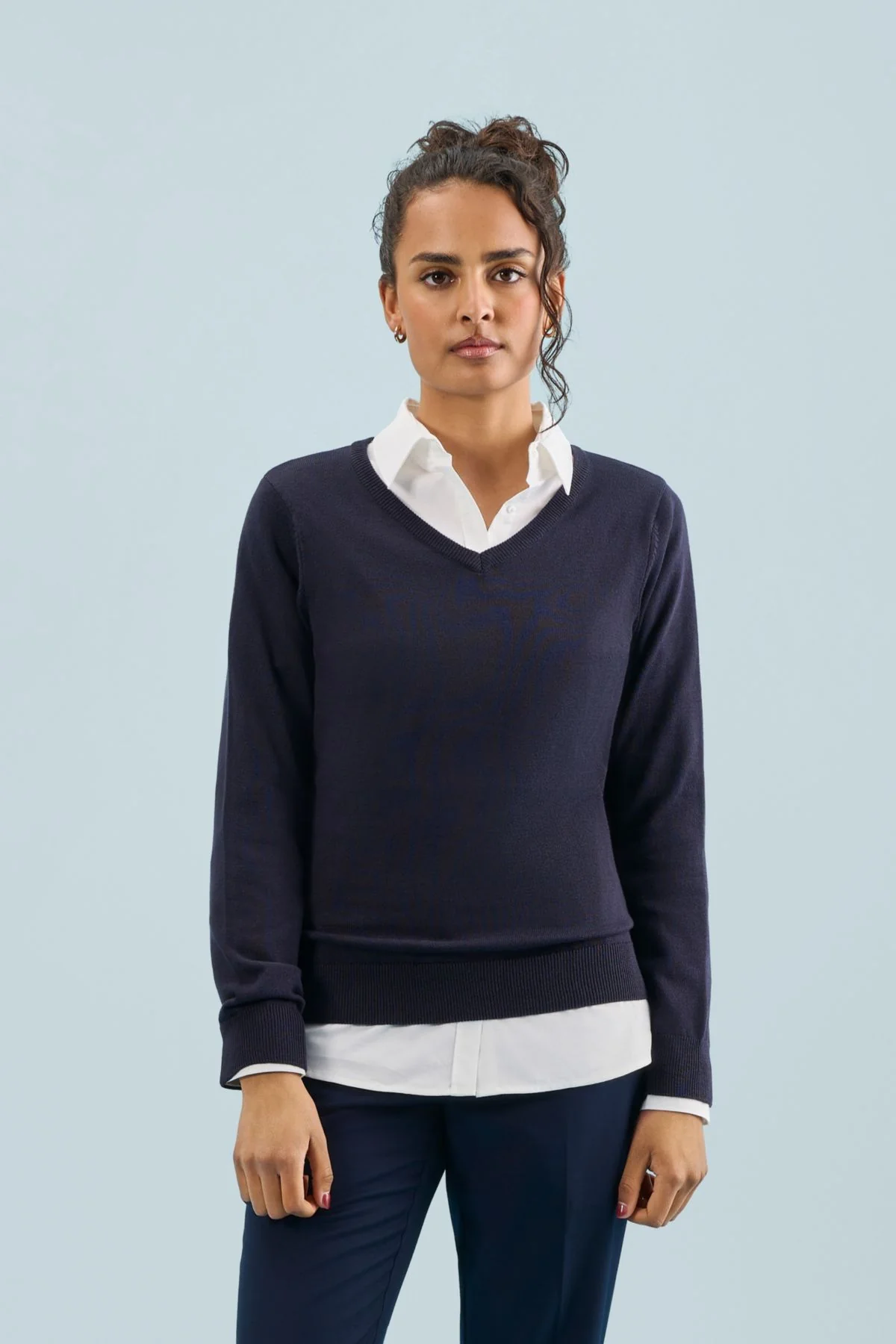 SOL'S GALAXY WOMEN personalizable ajustado SOL'S vista frontal
