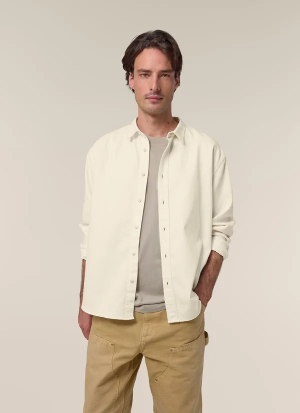 Camisa personalizable WORKER SHIRT STANLEY/STELLA – vista frontal