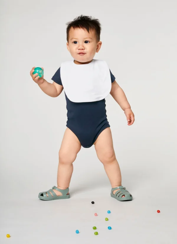 Prenda de bebé personalizable BABY BIB STANLEY/STELLA – vista frontal