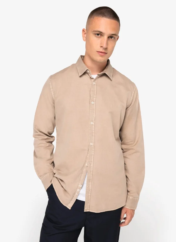 Camisa personalizable TEXTURE NS502 NATIVE SPIRIT – vista frontal