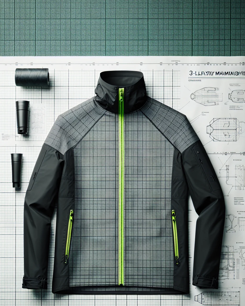 Oset · Jacket 01 tech shell