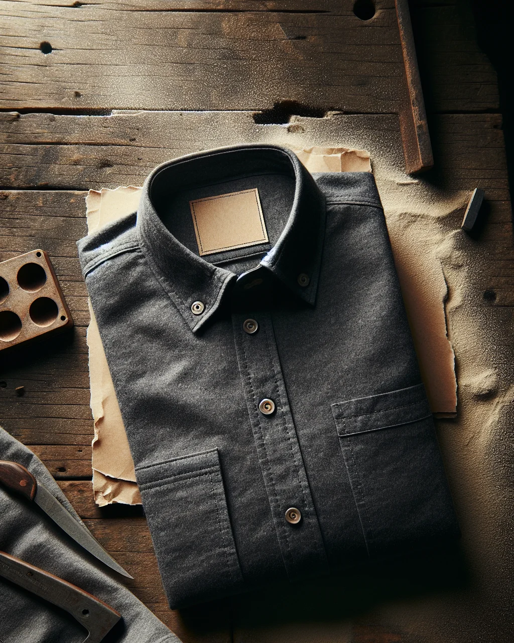 Pena · Camisa oxford pesada