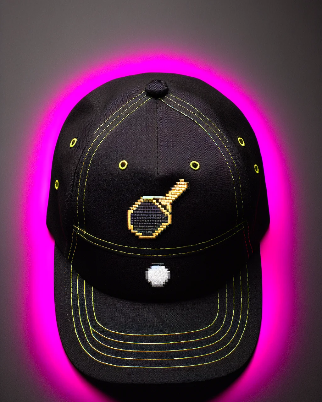 Pixel Panas · Pong cap
