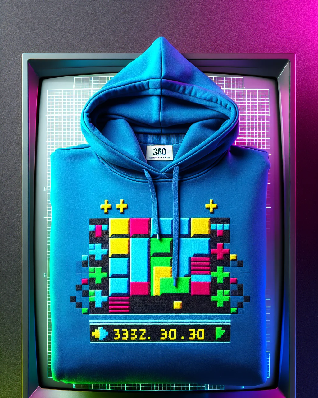 Pixel Panas · Tetris hoodie
