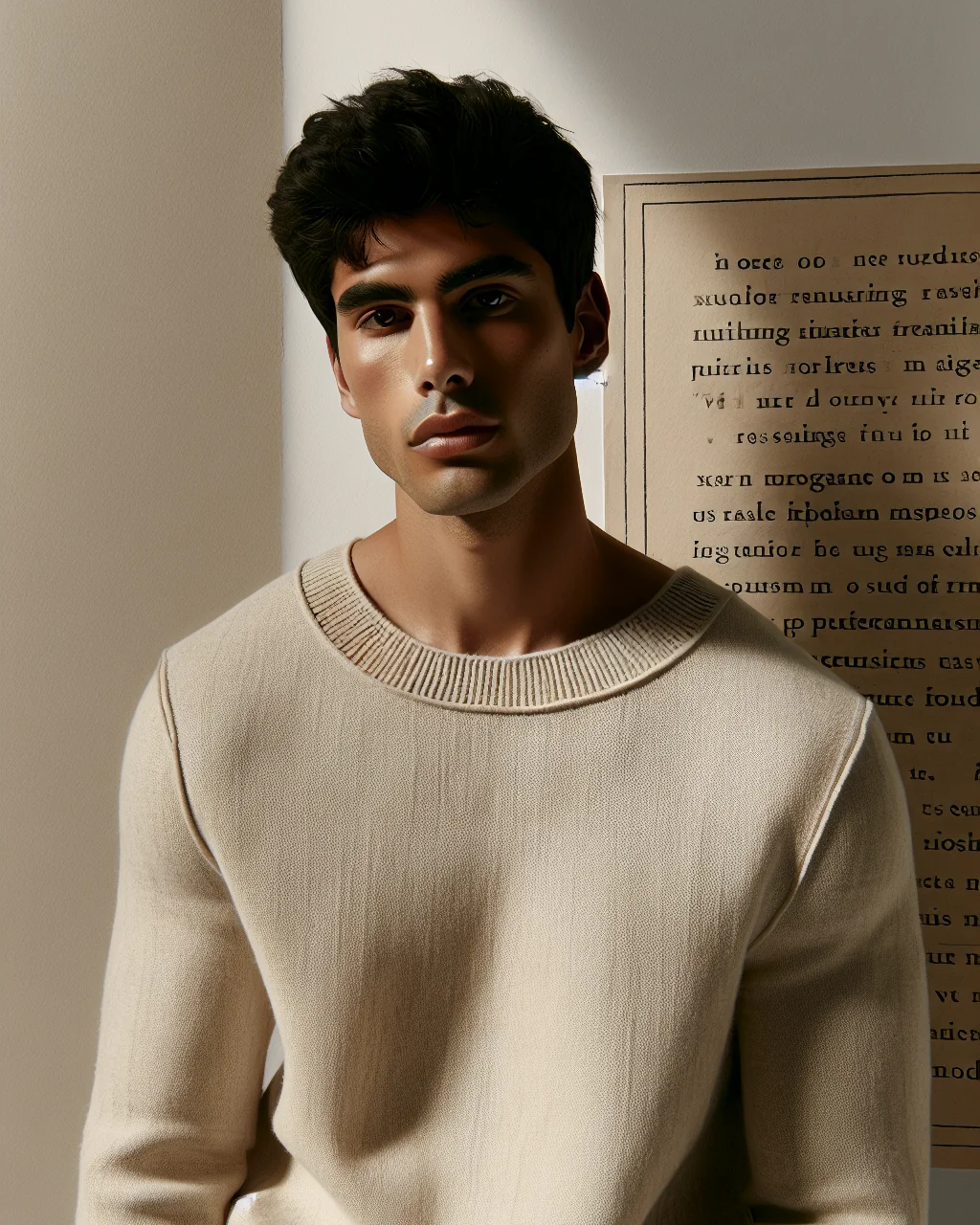 Volumen · Jersey lino crudo